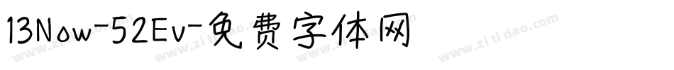 13Now-52Ev字体转换