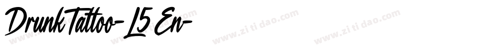 DrunkTattoo-L5En字体转换