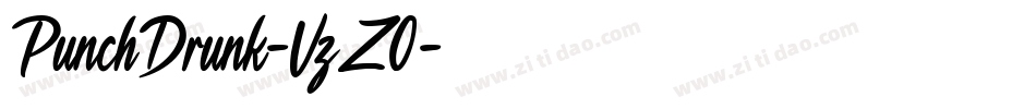 PunchDrunk-VzZ0字体转换