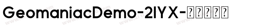 GeomaniacDemo-2lYX字体转换