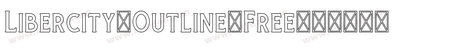 Libercity-Outline-Free字体转换