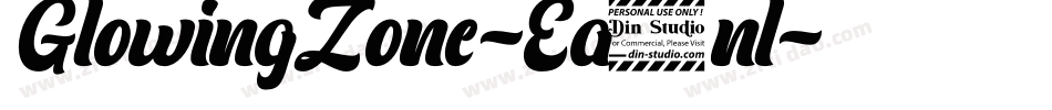 GlowingZone-Ea4nl字体转换
