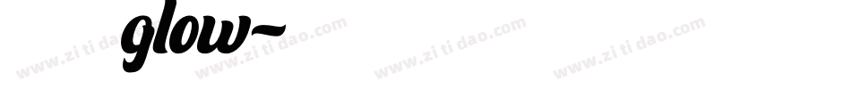 荧黑glow字体转换