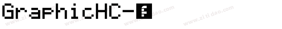 GraphicHC字体转换