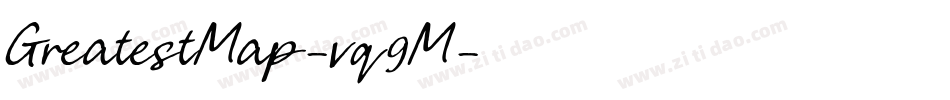 GreatestMap-vq9M字体转换