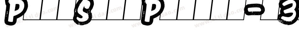 PawnShopPretty-d3nK字体转换