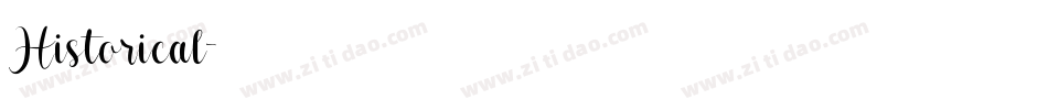 Historical字体转换