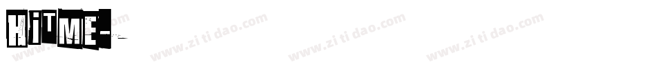 HitMe字体转换