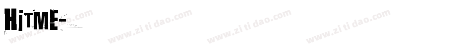 HitMe字体转换