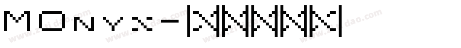 MOnyx字体转换