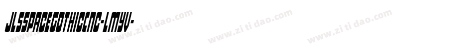 JlsspacegothicCnc-lMyV字体转换