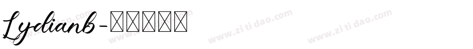 Lydianb字体转换