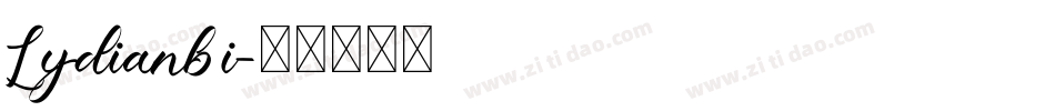 Lydianbi字体转换