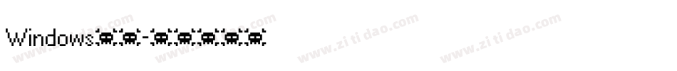 Windows楷体字体转换