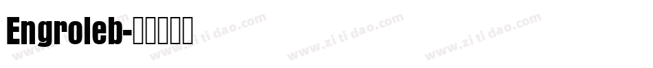 Engroleb字体转换