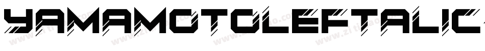 YamaMotoLeftalic-pAVR字体转换