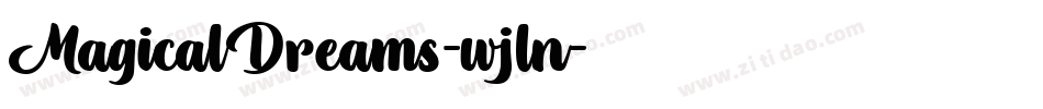MagicalDreams-wjln字体转换