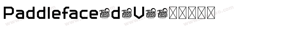 Paddleface-d5V6字体转换