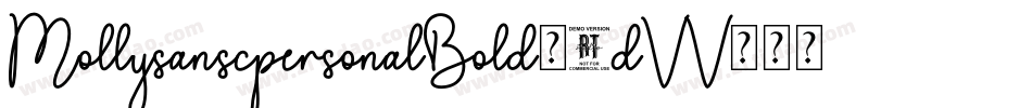 MollysanscpersonalBold-5dVV字体转换