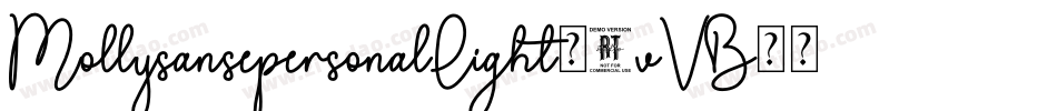 MollysansepersonalLight-1vVB字体转换