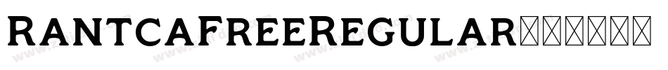 RantcaFreeRegular字体转换