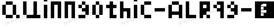 Quinngothic-ALRqg字体转换