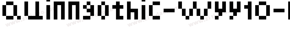 Quinngothic-Wyy1O字体转换