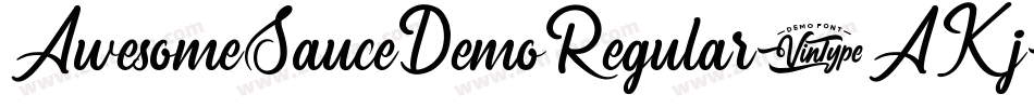 AwesomeSauceDemoRegular-AKj6字体转换