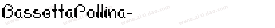 BassettaPollina字体转换