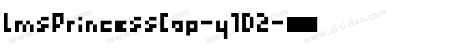 LmsPrincessCap-y1D2字体转换