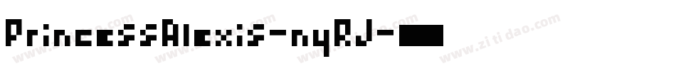 PrincessAlexis-nyRJ字体转换