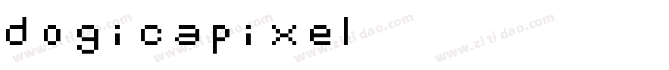 dogicapixel字体转换