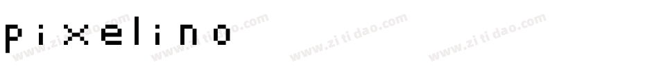 pixelino字体转换