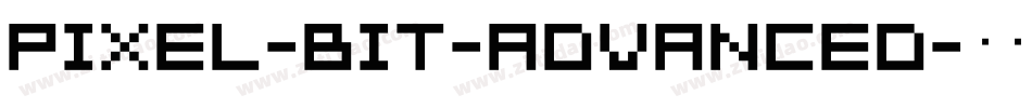 pixel-bit-advanced字体转换