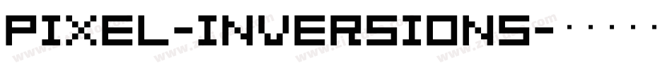 pixel-inversions字体转换