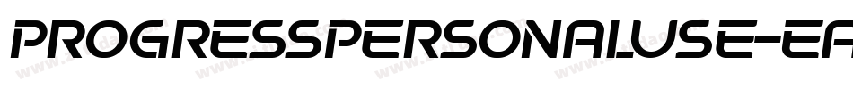 ProgressPersonalUse-EaJdz字体转换