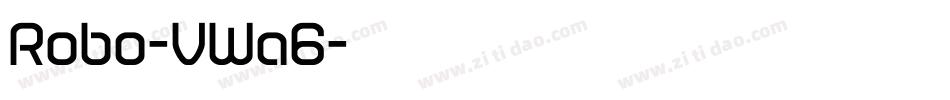 Robo-VWa6字体转换