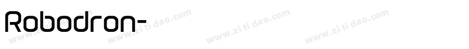 Robodron字体转换