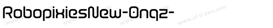 RobopixiesNew-0nqz字体转换