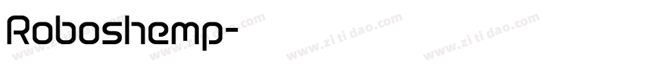 Roboshemp字体转换