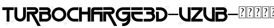 TurboCharge3D-VZVB字体转换