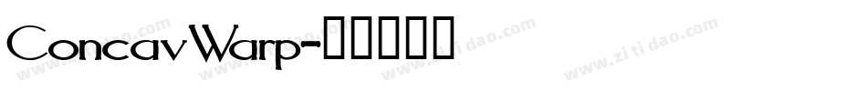 ConcavWarp字体转换