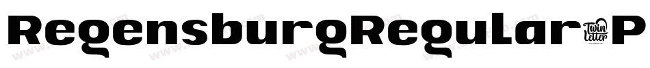 RegensburgRegular-PRvP字体转换