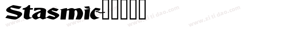 Stasmic字体转换