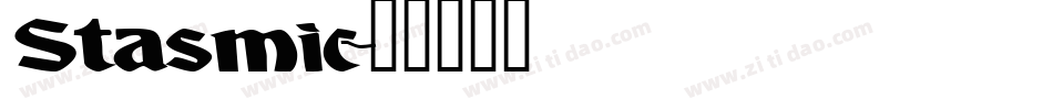 Stasmic字体转换