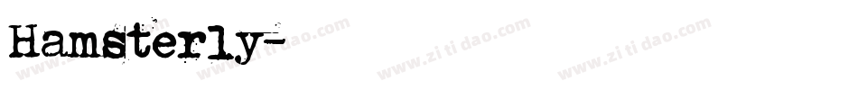 Hamsterly字体转换