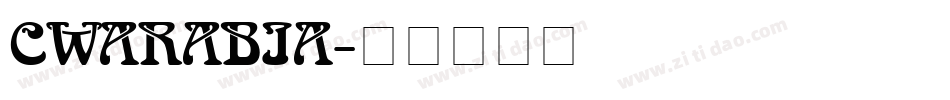 CWARABIA字体转换