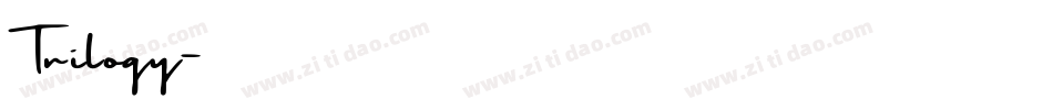 Trilogy字体转换