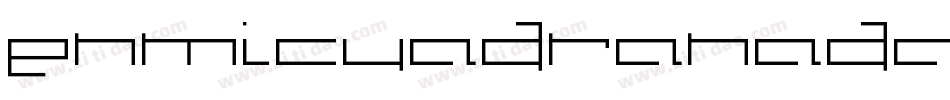 EnMiCuadraNadaCuadraBold-ZweB字体转换