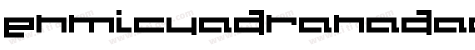 EnMiCuadraNadaCuadraBold-ZweB字体转换